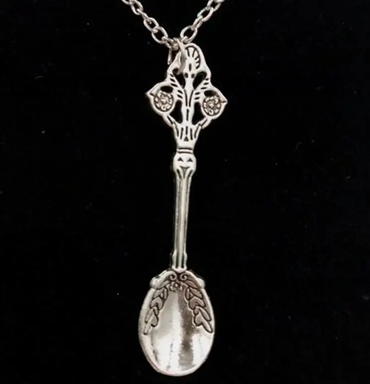 5 шт. женское винтажное ожерелье с подвеской Чайная ложка | Украшения и аксессуары