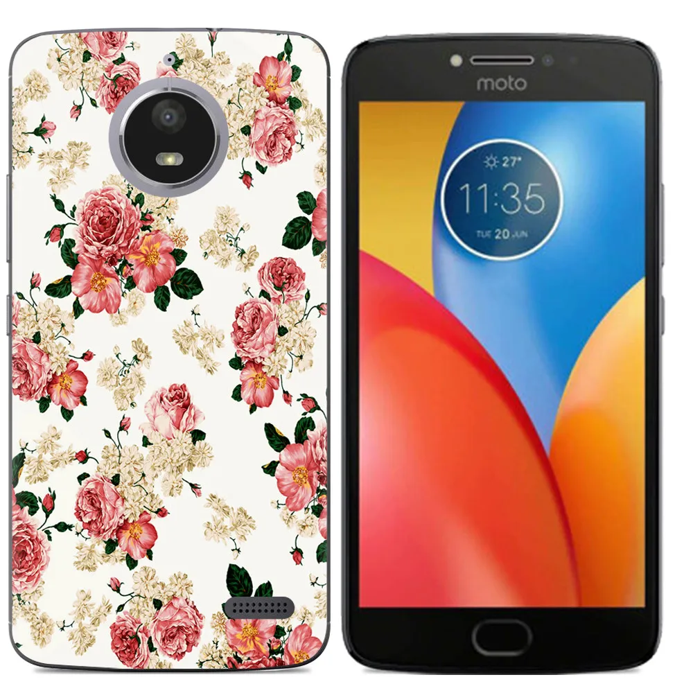 Новое поступление чехол для телефона Motorola Moto E4 5 дюймов модный дизайн