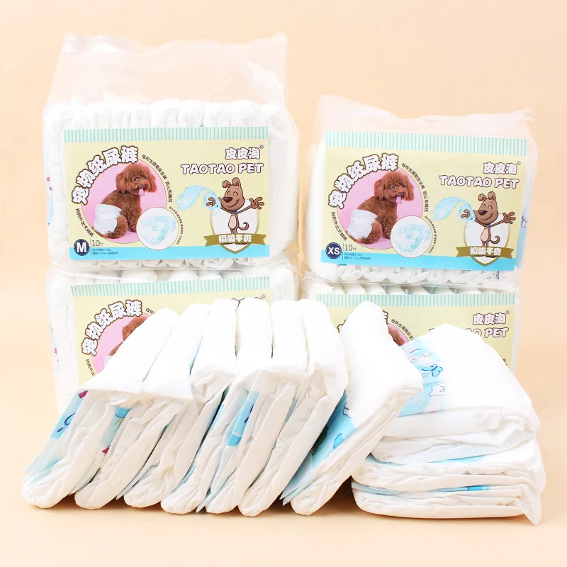 Одноразовые бумажные подгузники для домашних животных 10 шт. | Дом и сад