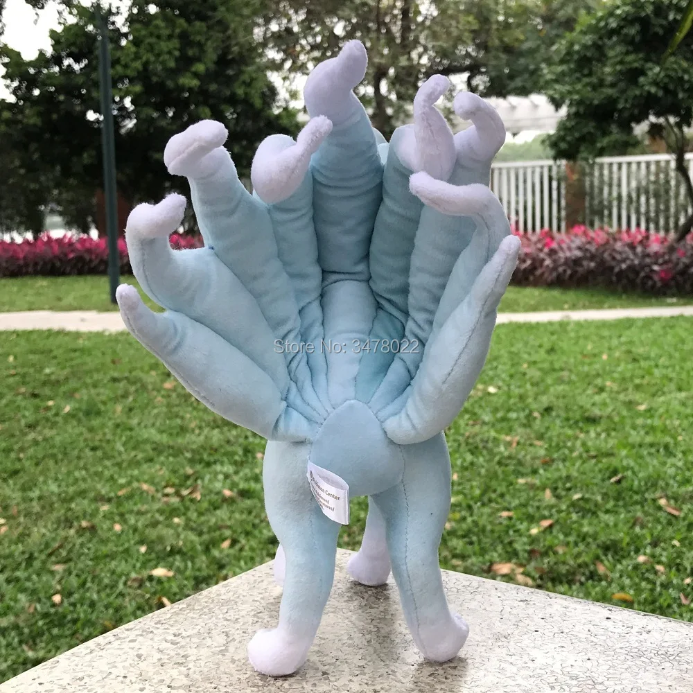 Мягкая игра Alola Ninetales в виде животных мультяшная плюшевая игрушка с 9 хвостами
