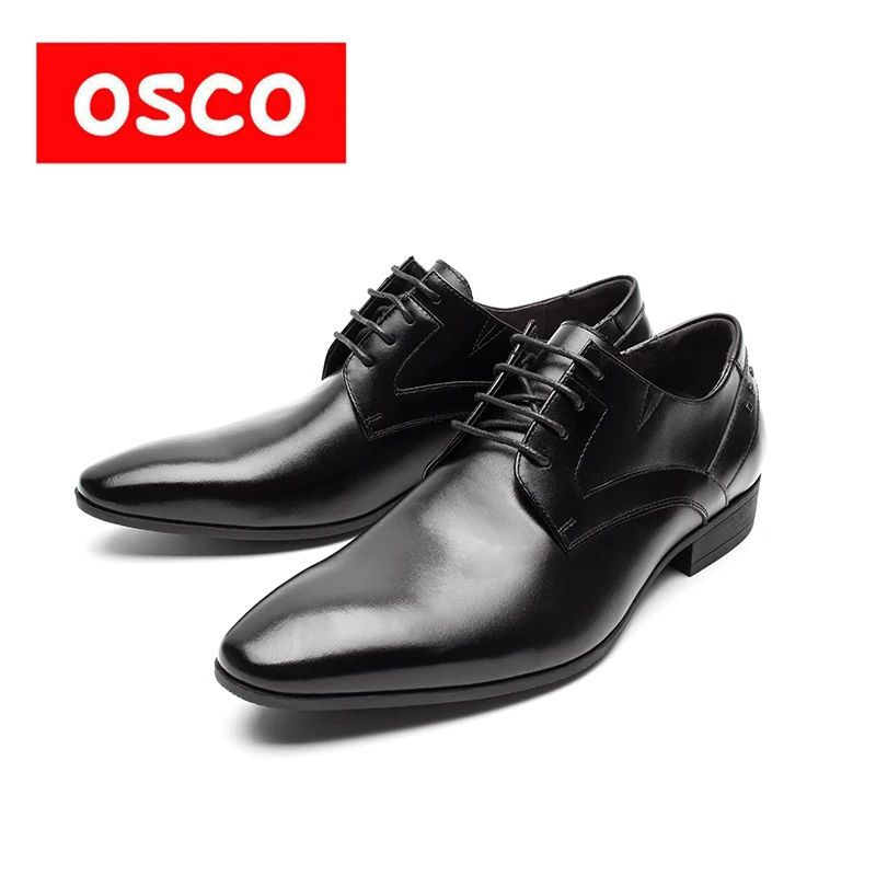 OSCO/прямые поставки с фабрики модная мужская обувь из натуральной кожи Мужские