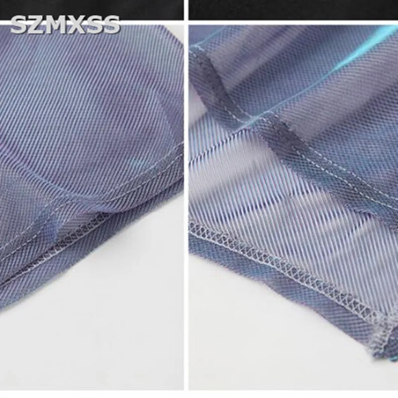 Перспектива свет шелковой пряжи футболка с короткими рукавами летние женские