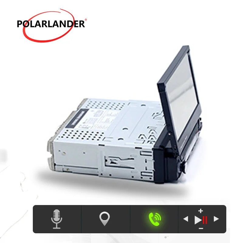 7 дюймов Автомагнитола HD BluetoothTouch Экран Mp5 поддержка MP3/USB/SD 1 Din радио Кассетный
