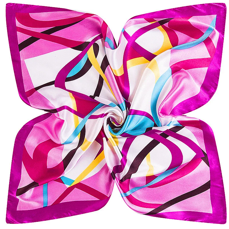 2017 квадратный шелковый шарф 60 см * новое название семья ветер маленькая