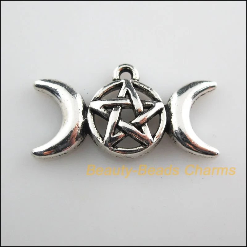 Новинка 12 шт тибетский серебристый цвет a тройная богиня с фотоподвесками 15 5x30 мм