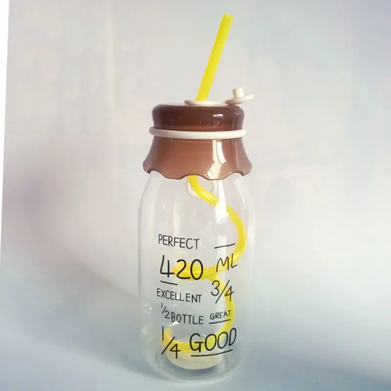 Новые летние соломенные бутылки my water bottle герметичные пластиковые botella de agua garrafas