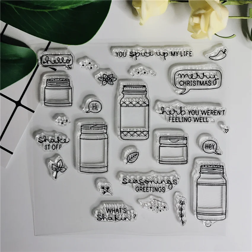 Прозрачные штампы для скрапбукинга DIY/Штампы настроения, волшебная резина, новинка, для изготовления открыток, пуля, журнал, бутылка, слова, сладкий штамп, 590