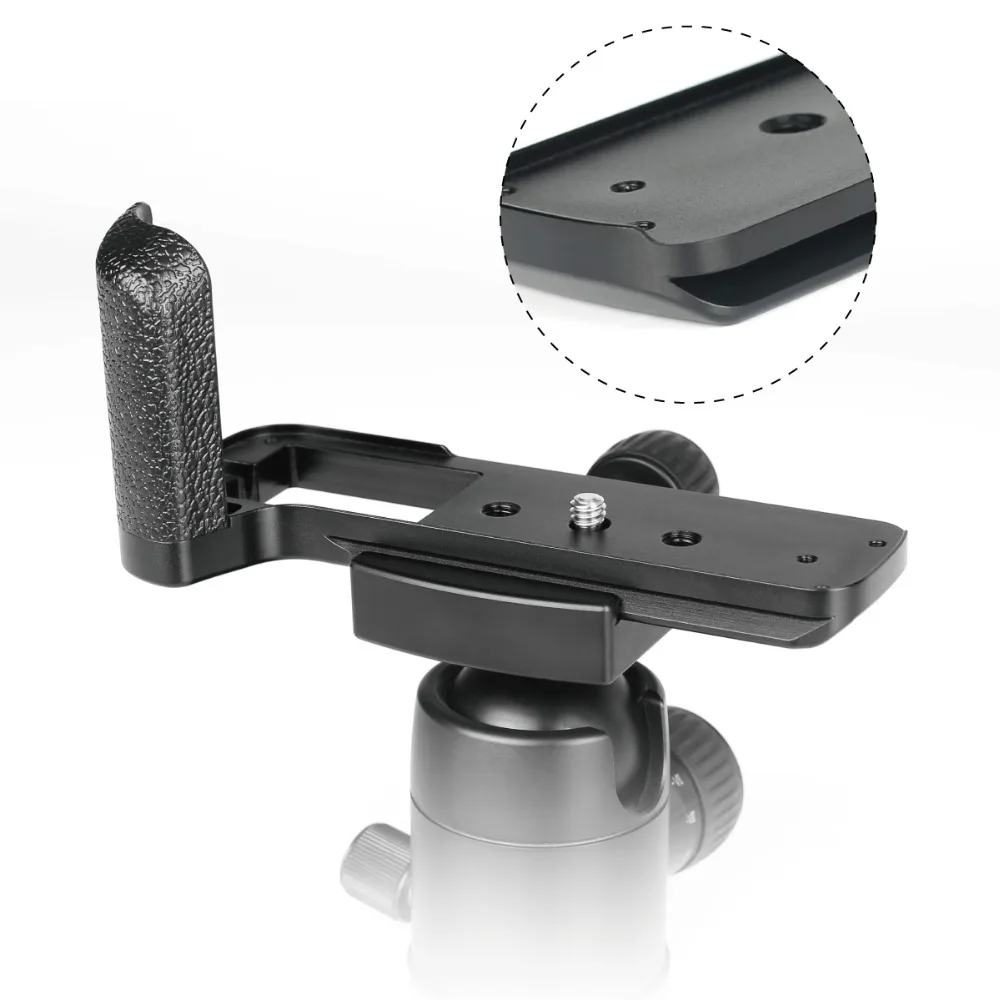 Meike MK XT3G алюминиевый сплав рукоятка Quick Release Plate L кронштейн для камеры Fujifilm Fuji X T3