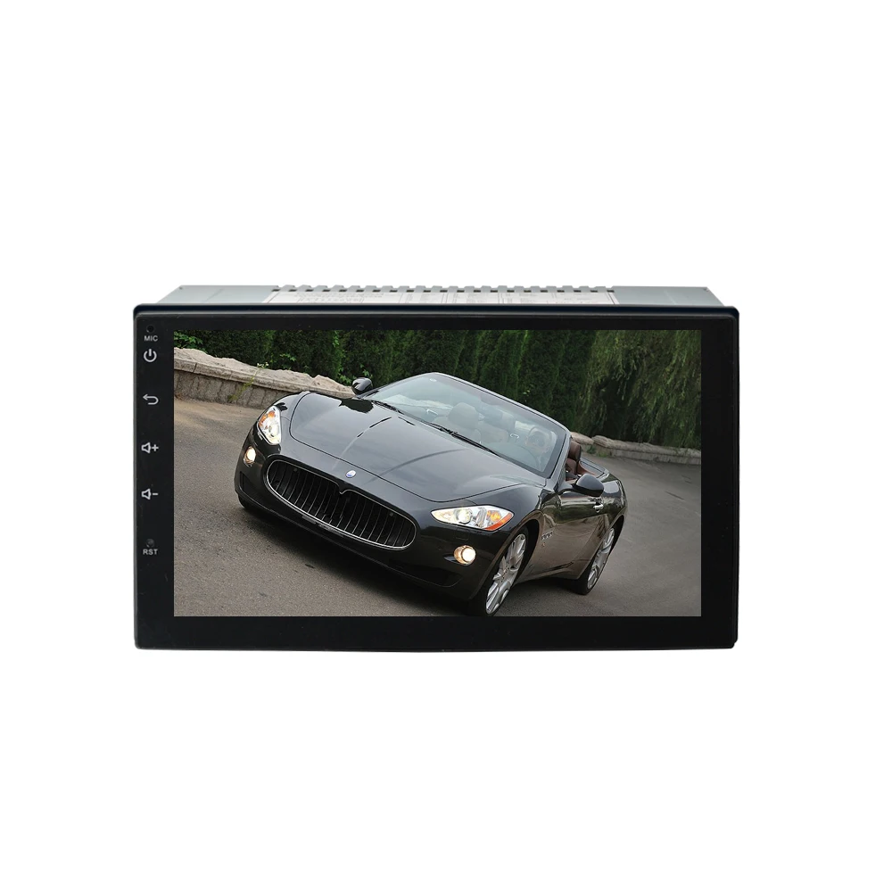 2 Din Android Car Radio Stereo 7&quot1024*600 Universal Player GPS Navigation Wifi Bluetooth USB Audio Player(No DVD) | Автомобили и