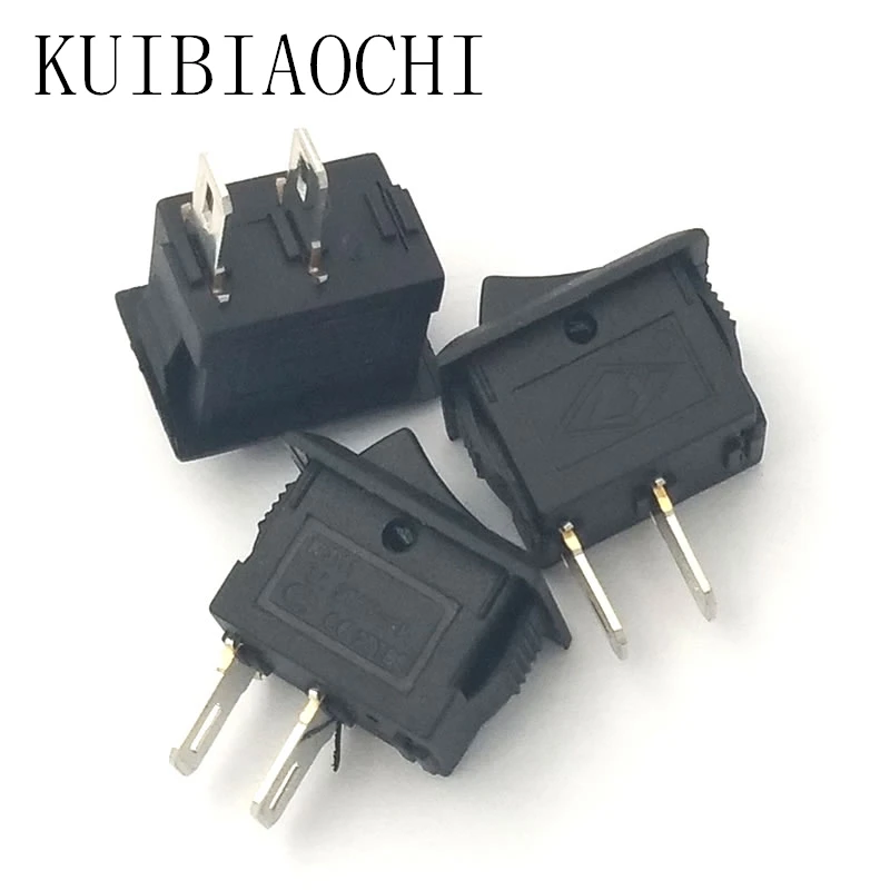 10*15 мм SPST 2PIN вкл./выкл. Лодка клавишный выключатель 3A/250V Приборная панель