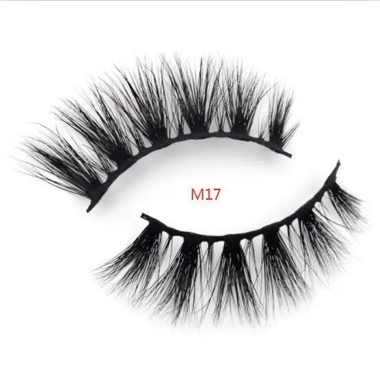 M17 Visofree ресницы натуральные накладные Искусственные ресницы длинный макияж 3D норковые ресницы, наращивание ресниц норковые ресницы красота 43 стиля - Цвет: M17