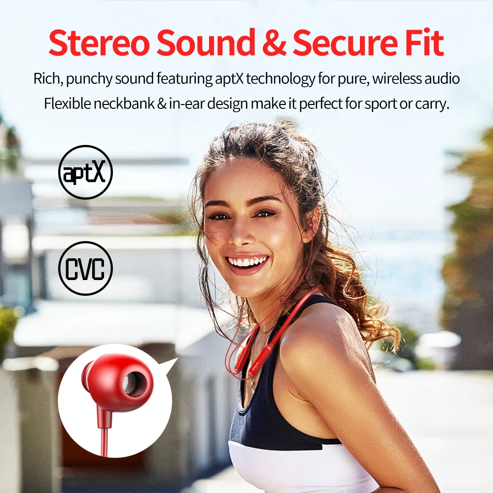Беспроводные наушники ZEALOT H15 Bluetooth с шейным ободом спортивные водонепроницаемые