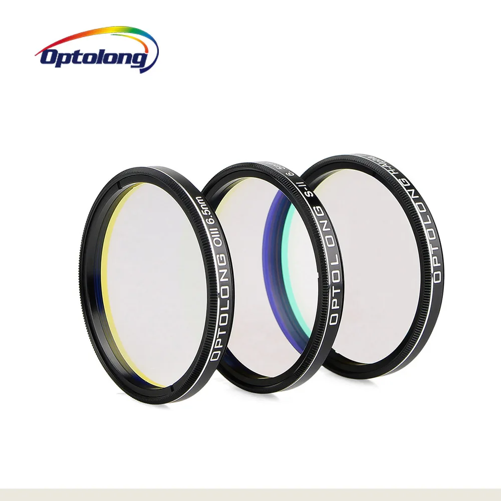 OPTOLONG 2 ''фильтр SHO h-alpha 7nm SII-CCD 6.5nm OIII-CCD 6.5nm узкая полоса для астрономии телескоп Монокуляр Deep Sky M0024