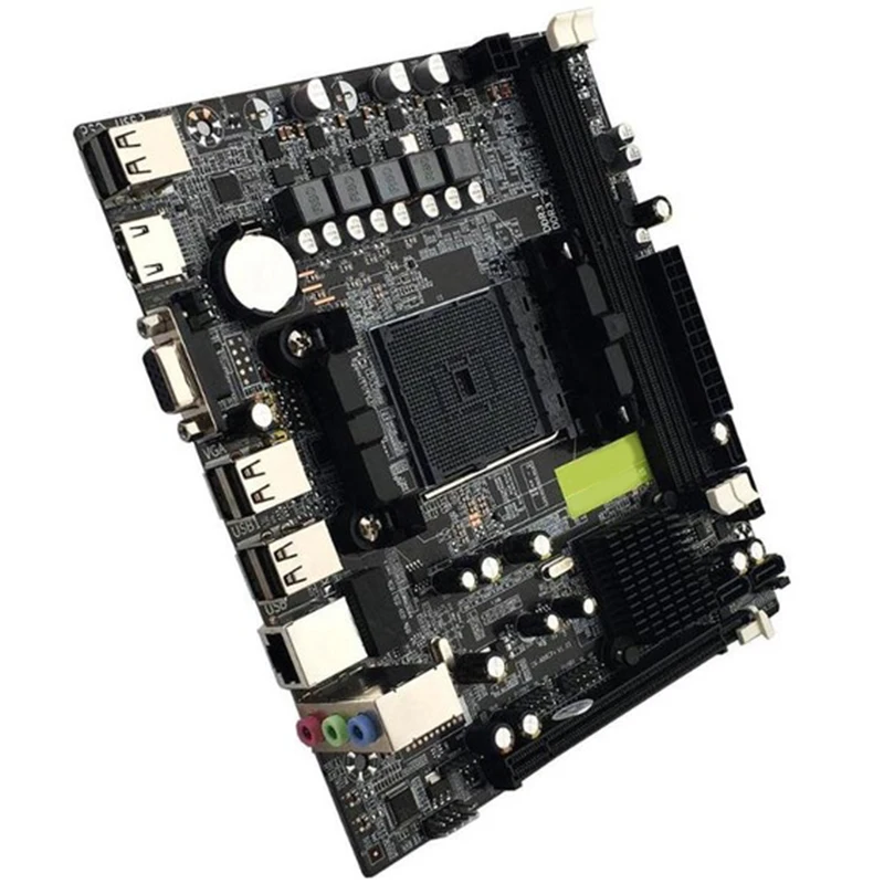 Материнская плата для компьютера Amd A55/A58 Pci E 2Xddr3 4Xsata2. 0 интерфейс Dimm Fm2/Fm2 +