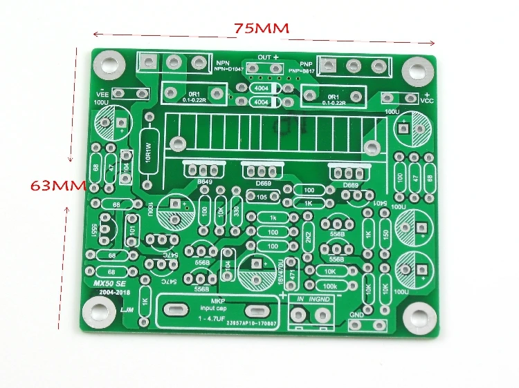 Набор для самостоятельной сборки SENGTERBELLE MX50 SE 2SA1295 2SC3264 комплект платы Hi Fi
