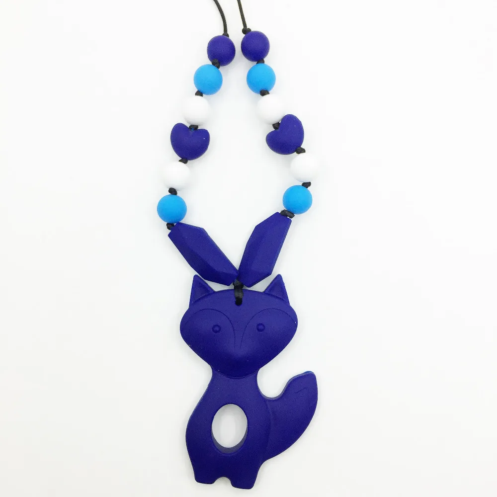 Силиконовое ожерелье для прорезывания зубов/подвеска очень большая игрушка