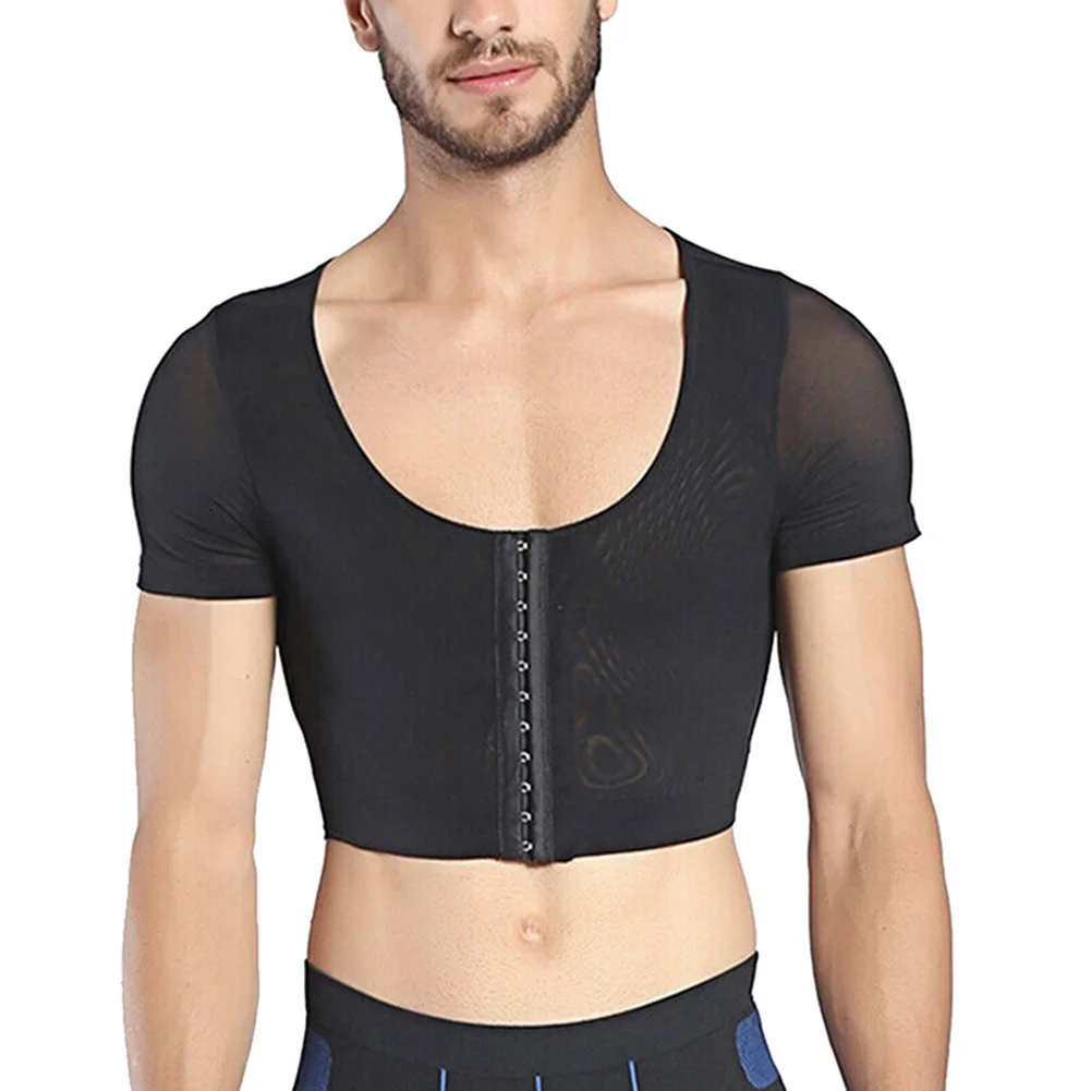 Мужская грудь тренажер корсет для коррекции осанки формирователь тела