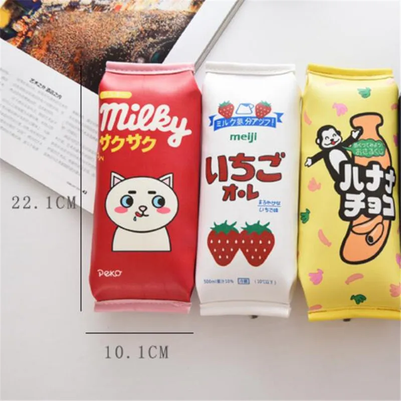 Kawaii милый мультяшный Кот медведь пенал PU сумка для карандашей пакет Канцтовары