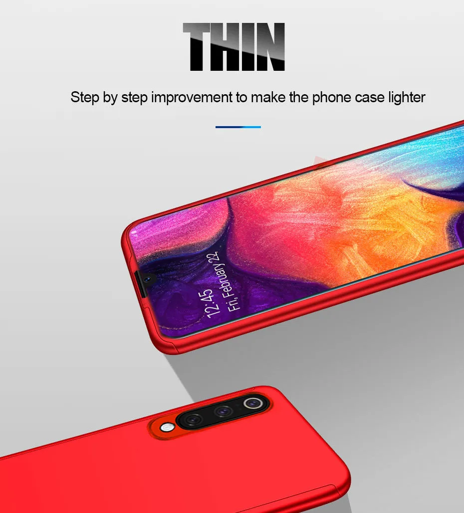 360 Защитный чехол для samsung Galaxy S8 S10 S9 плюс Чехол S10E Lite для A50 A70 A40 A30 A10 A60 M20 M30 M10 Note 8, 9, 10, чехол