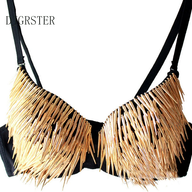 Лидер продаж сексуальный бюстгальтер DJGRSTER Модный женский пуш ап с заклепками