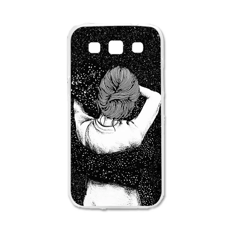 J109 TPU чехол s для samsung Galaxy Win I8552, силиконовый чехол-бампер с цветочным рисунком для samsung GT-i8552, 4,7 дюймов, чехол для телефона, Fundas - Цвет: J109