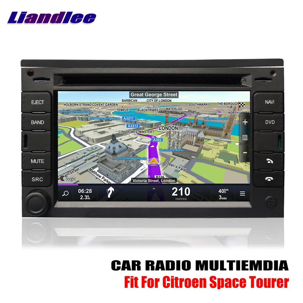 Liandlee Android автомобиль для Citroen Space Tourer 2007~ Радио DVD плеер gps камера OBD ТВ HD экран Navi навигационные карты