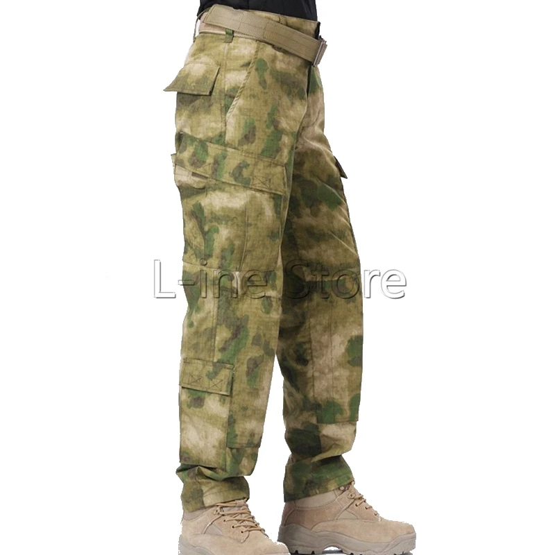Охотничьи мужские брюки тактические наружные Пейнтбольные страйкбольные A-TACS FG