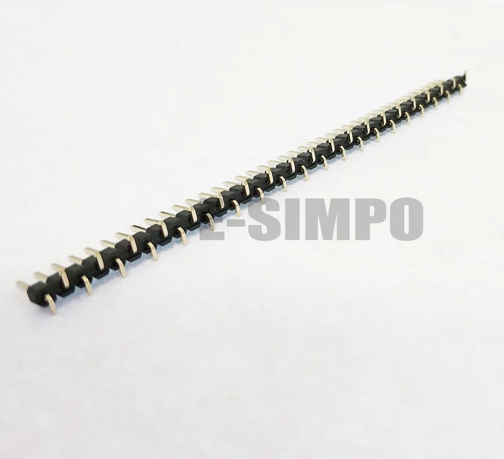 10 шт. 2 0 мм Шаг SMD 1X40Pin позолоченный по ограничению на использование опасных