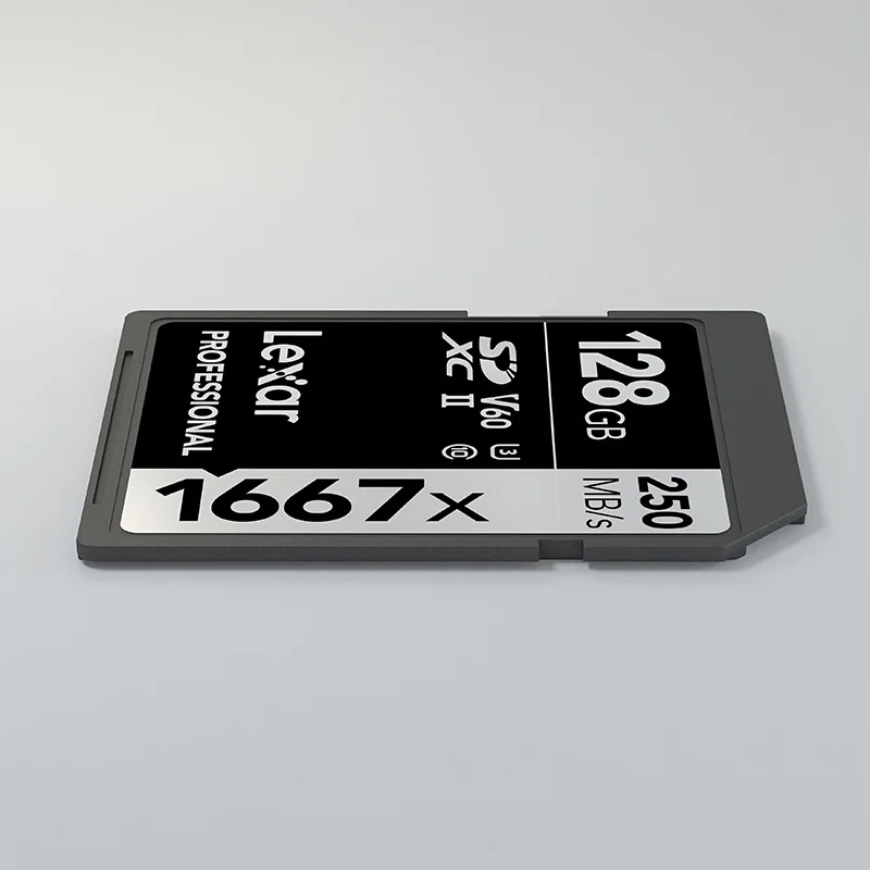 New Lexar memory Flash sd card cartao de memoria 128gb U3 SDXC UHS-II 250MB/s for Digital SLR/HD 1080p 3D 4K video Camera cards
