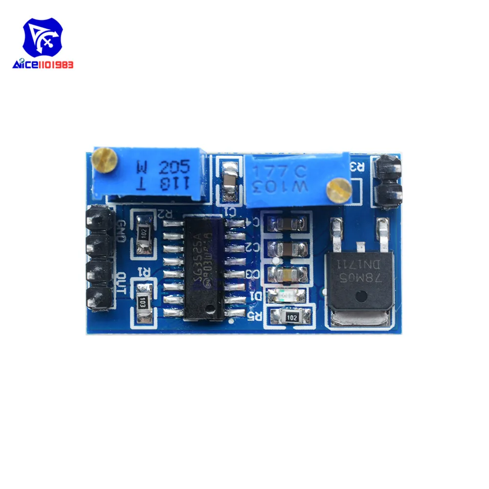 Модуль контроллера SG3525 PWM регулируемый потенциометр для триммера частота 100-400