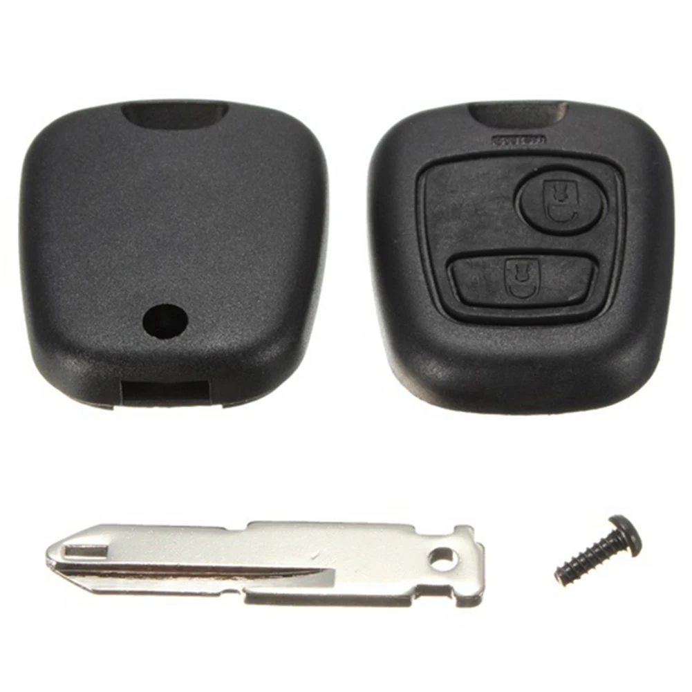 2 Button Remote Key Fob Case Shell Switch Battery Blade Repair For Peugeot 206 | Автомобили и мотоциклы