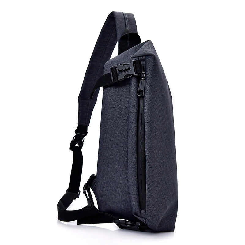 2018 New Men Chest Pack Sling Bag Men's Cross Body Shoulder Bags Nylon Cloth Male Messenger Style Fashion |