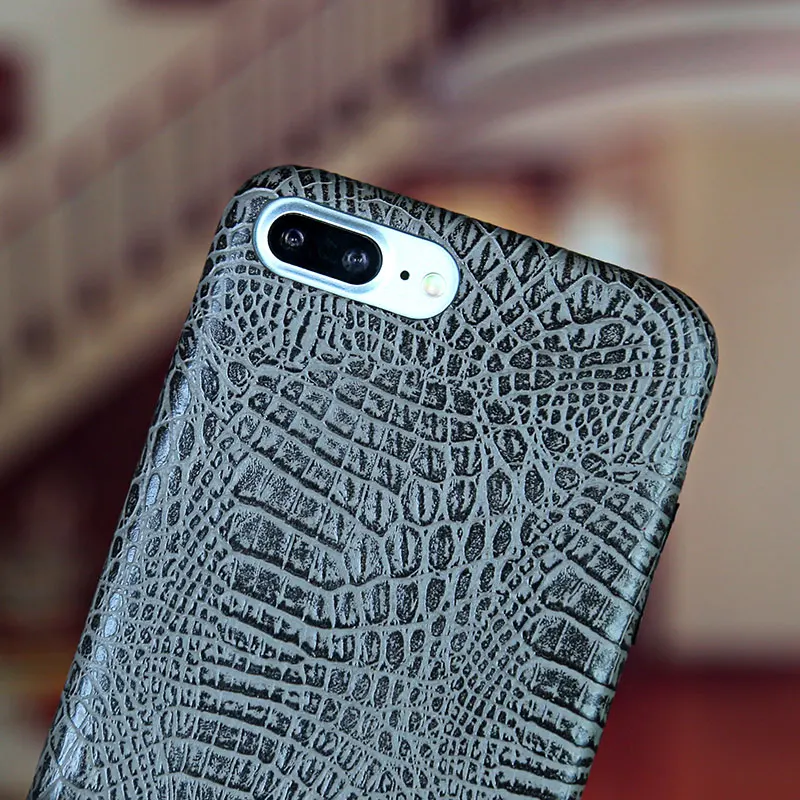 Boucho Модный чехол для телефона из крокодиловой кожи iphone8 8 plus Роскошная мягкая