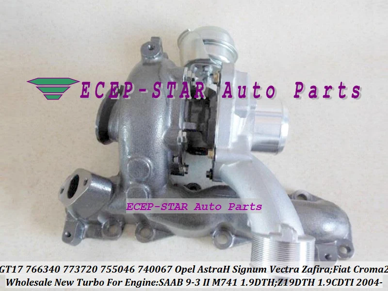 Турбо GT1749V 766340 5001S 773720 755046 740067 для FIAT Croma II OPEL Astra H Signum Vectra Zafira Z19DTH 1.9L CDTI|turbo gt1749v|gt1749v