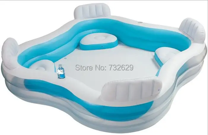 Семья использовать большой надувной бассейн Оригинал Intex портативный | Спорт и