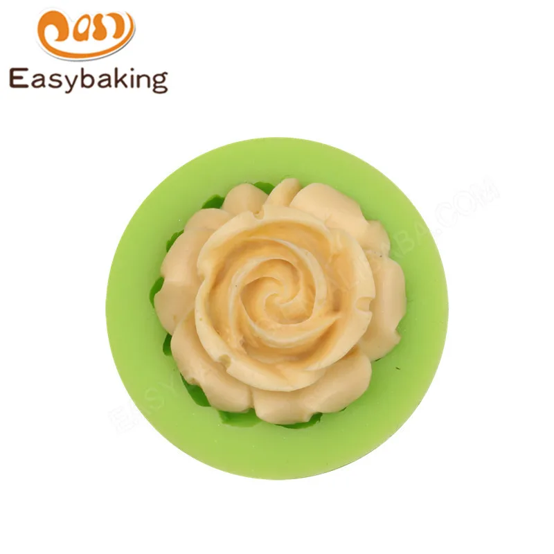 Hot Selling Mini Rose Shaped Round Silicone Gumpaste Flower Mold Cake Decoration Fondant 3D Food Grade Silicon Mould | Дом и сад