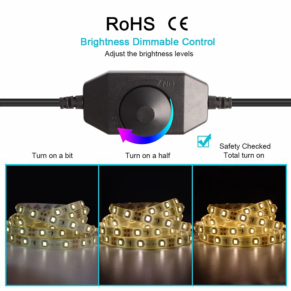 5 м Светодиодные ленты 12 V 60 Светодиодный s/M SMD 2835 Гибкая ленточная один Цвет с