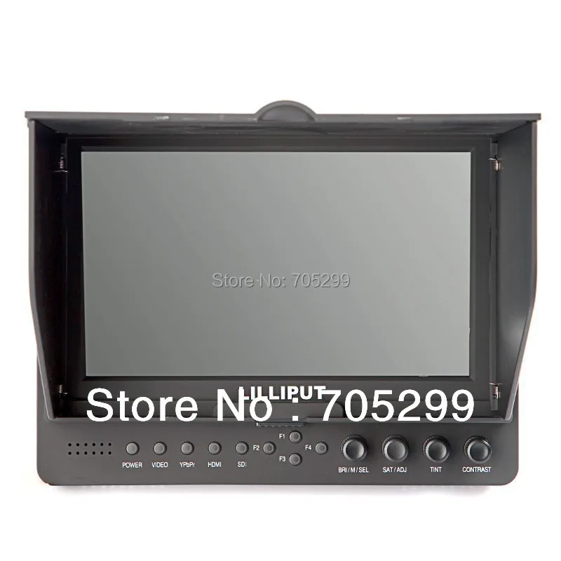 Монитор Lilliput для камеры 665 7 дюймовый HD полевой dslr монитор HDMI с композитным YPbPr