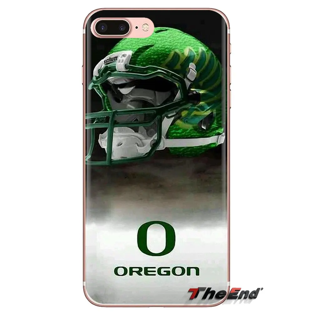 Silicone Skin Cover For Oneplus 3T 5T 6T Nokia 2 3 5 6 8 9 230 3310 2.1 3.1 5.1 7 Plus 2017 2018 Oregon Ducks Logo Football Team |