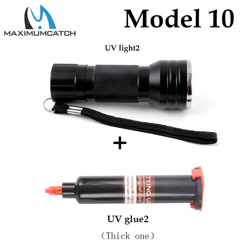 Model 10 Maximumcatch мухобойка УФ-светильник ручка УФ-клей инструменты для завязывания мух - Цвет: Model 10