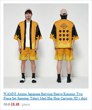 WAMNI японский Haori Yukata T рубашка-кимоно летняя 3D рубашка куртка с изображением самурая Забавный красивый цветок рукав летучая мышь Кимоно Кардиган для мужчин