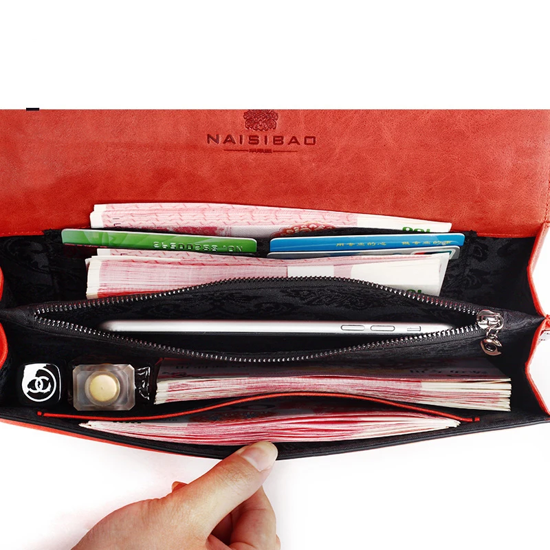 100% пояса из натуральной кожи для женщин клатч Сумки дамы ужин тиснением удобный