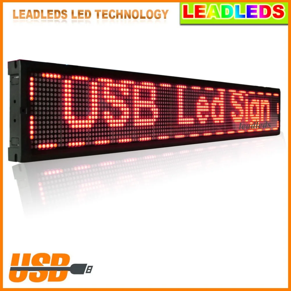 Usb Programmable Scrolling Electronic Sign 30