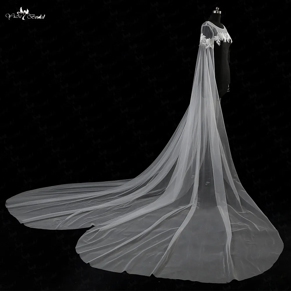 LZP040 аппликация лодочка шеи Длинные свадебные накидки плеча шали|shoulder shawls|long wedding