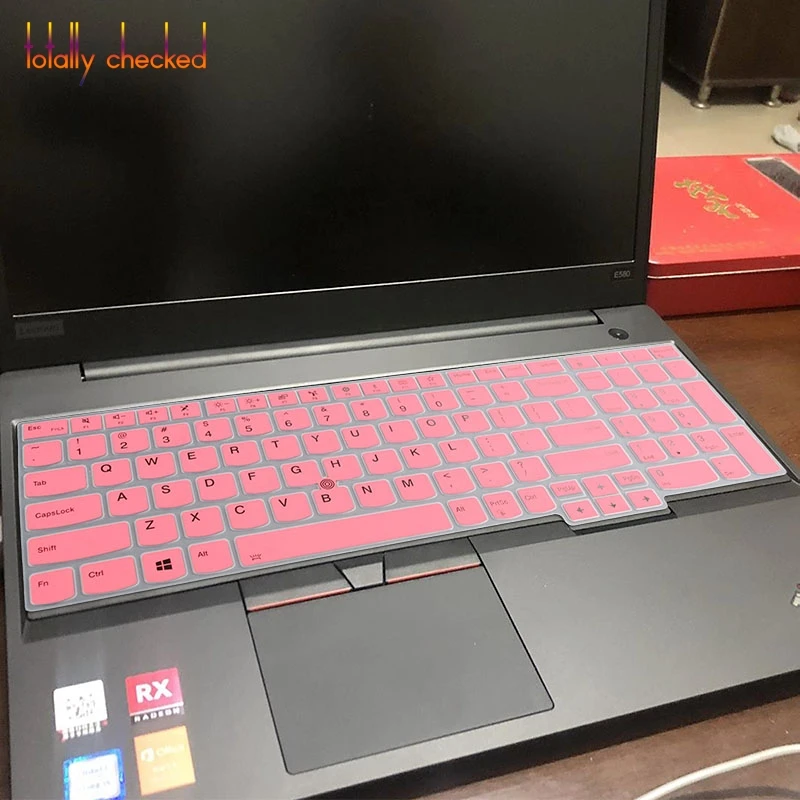 Силиконовый чехол для клавиатуры ноутбука Lenovo ThinkPad T590 E590 E15 P51S E580 T570 L580 T580 P52S|Чехлы