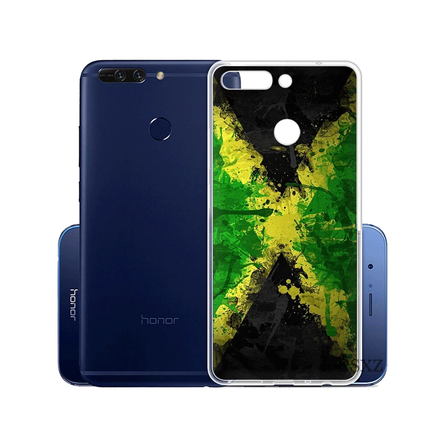 Чехол для телефона с ямайским национальным флагом Huawei Honor Note 6A 6C 7A 7X 7C Pro 8 9 10 Lite Play