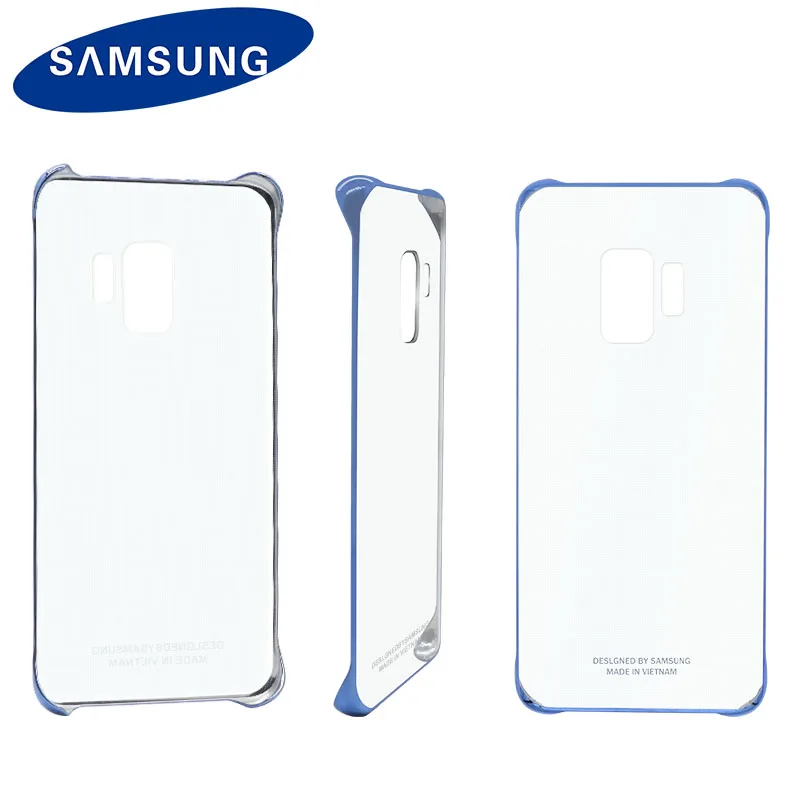 Original Samsung S9 case for galaxy G960 Plus G965 Shockproof Transparent Back Ultra-thin Clear Hard shell | Мобильные телефоны и