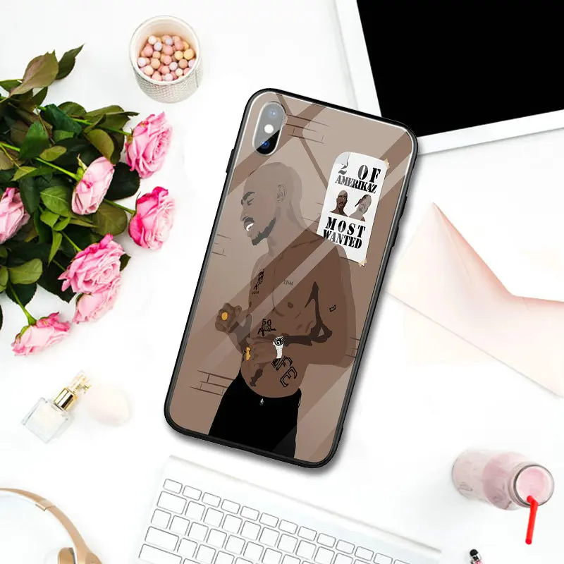 Мужские и женские летние прозрачные чехлы из закаленного стекла для iPhone 5 5S SE X XR XS