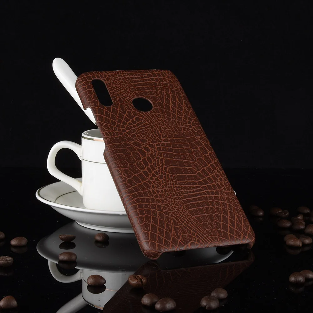 Для huawei nova 3i Крокодил Pattern Жесткий PC + искусственная кожа задняя крышка чехол для