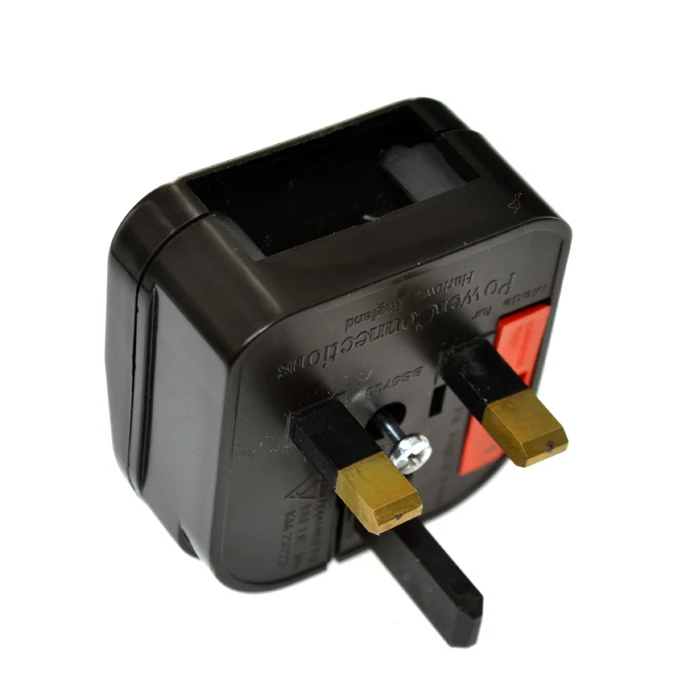 Бесплатная доставка 2ps EU to UK адаптер BS5733 13A адаптер|eu uk|eu uk adapteruk adapter |